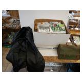 Box Of Tidewater Times Books, Metal Lunch Box,