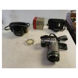 (3) Cameras Sony Cyber Shot, Zeiss Lens, Yashica,