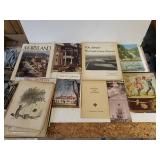 Books And Maps Of Different Places