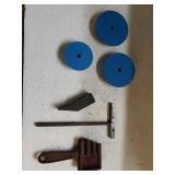 (3) Velcro Disks, Chain Detacher, And More