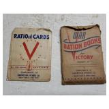 War Ration Books For Victory And Ration Cards For