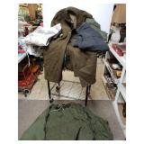 Army Tent, Wool Overcoat, Black Vest & More