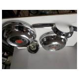 Packard Hubcaps,  Chrysler Speedometer,  Packard