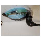 Decorative Wood Duck Painted By Rose Doster