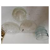 Pyrex Glass Bowls, Beveled Glass Bowls & Custard