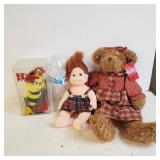 Russ Bear, Ty Beanie Baby And Mary Beth