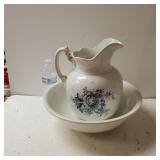 Wash Bowl With Pitcher