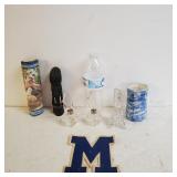 Chicken Wall Border, Vintage Perfume Empty