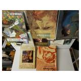 Assorted Paintings By Famous Artist In Books