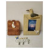 Seagull Frame, Duck Decorative Hook, Duck Decor