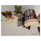 Snowman Decorative Hanging Box, Artificial Snow &