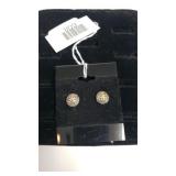 Sterling Silver & 18K Gold Earrings