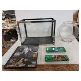 (2) Glass Animal Houses, Framed Front Page