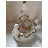 Avon Christmas Angel Music Box