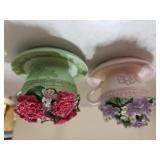 Avon Flower Table Figures