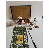 Green Welcome Sign, Santa Claus Magnets & More