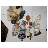 Homco Child Figures,  Glass/ceramic Boots & More