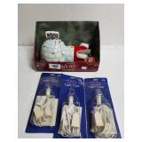 Animated Santa & Light Cords