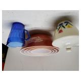 Pyrex Brown Assorted Sizes Mixing Bowls, Small