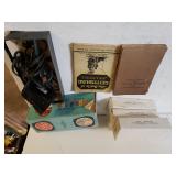 Movie Light, Plate Stands, Books