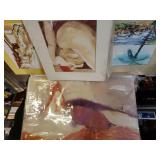 Assorted Watercolor Paintings