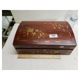 Jewelry Chest With Costume Jewelry