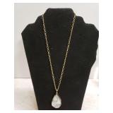 White Crystal Necklace