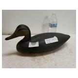 Wooden Duck Decoy Stamped CM Miller