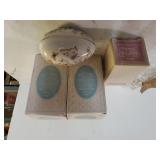 Assorted Avon Porcelain Figures & Treasure Egg