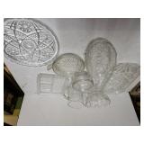 Assorted Glass Serving Ware