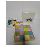 Avon Childs Plate,  Baby Spoon & Bowl Set &,