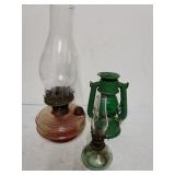 Kerosene Lamps, Green Lantern