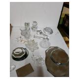Assorted Glass Figures,  Mirrors & More