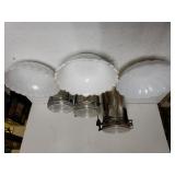 Silver Canisters & Milk White Bowls