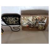 Assorted Jewelry & Clutch Purse