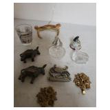 Shot Glass, Assorted  Small  Figures