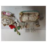 Hand Painted Tea Pot, Glasses & More