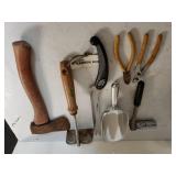 Metal Scoop, Hatchet & More Tools