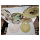 Assorted Decorative Plates, Serving Plates,  Bowl