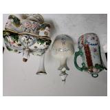 Made In Italy Cherub Candy Dish, Fancy Pitcher,