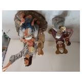 Assorted Figurines (1 Original J. Goff)