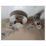 Porcelain Christmas Bell, White Tea Kettle & More