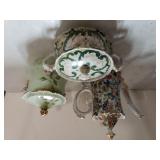 Fancy Decorative Tea Kettle, & Decorative Green