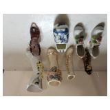 Assorted Decorative Boot Figures