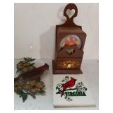 Cardinal Window Decor,  Virginia Hot Plate.