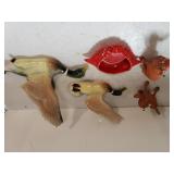 Mary Jones Decorative Ducks, Him/her Bull Figures