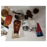 Condiment Containers,  Metallic Cups, Measuring