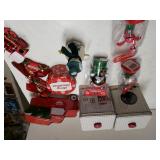 Square  & Car Shaped Christmas  Containers,