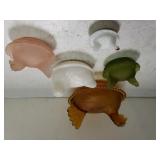 Assorted Nesting Hen Glassware