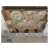 Glass Ice Cream Cups & Candle Holders